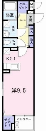 一刻館北の物件間取画像